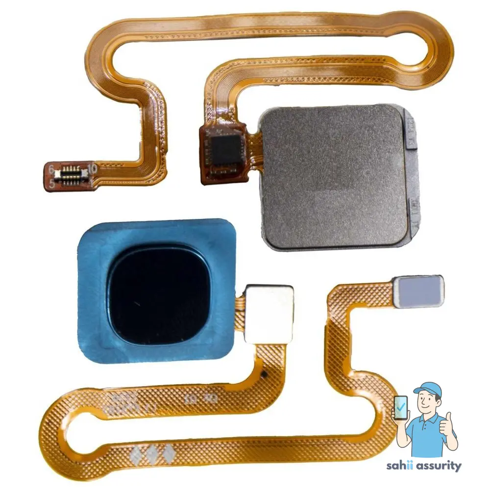 Fingerprint Sensor with Flex Cable for Vivo V11 Black